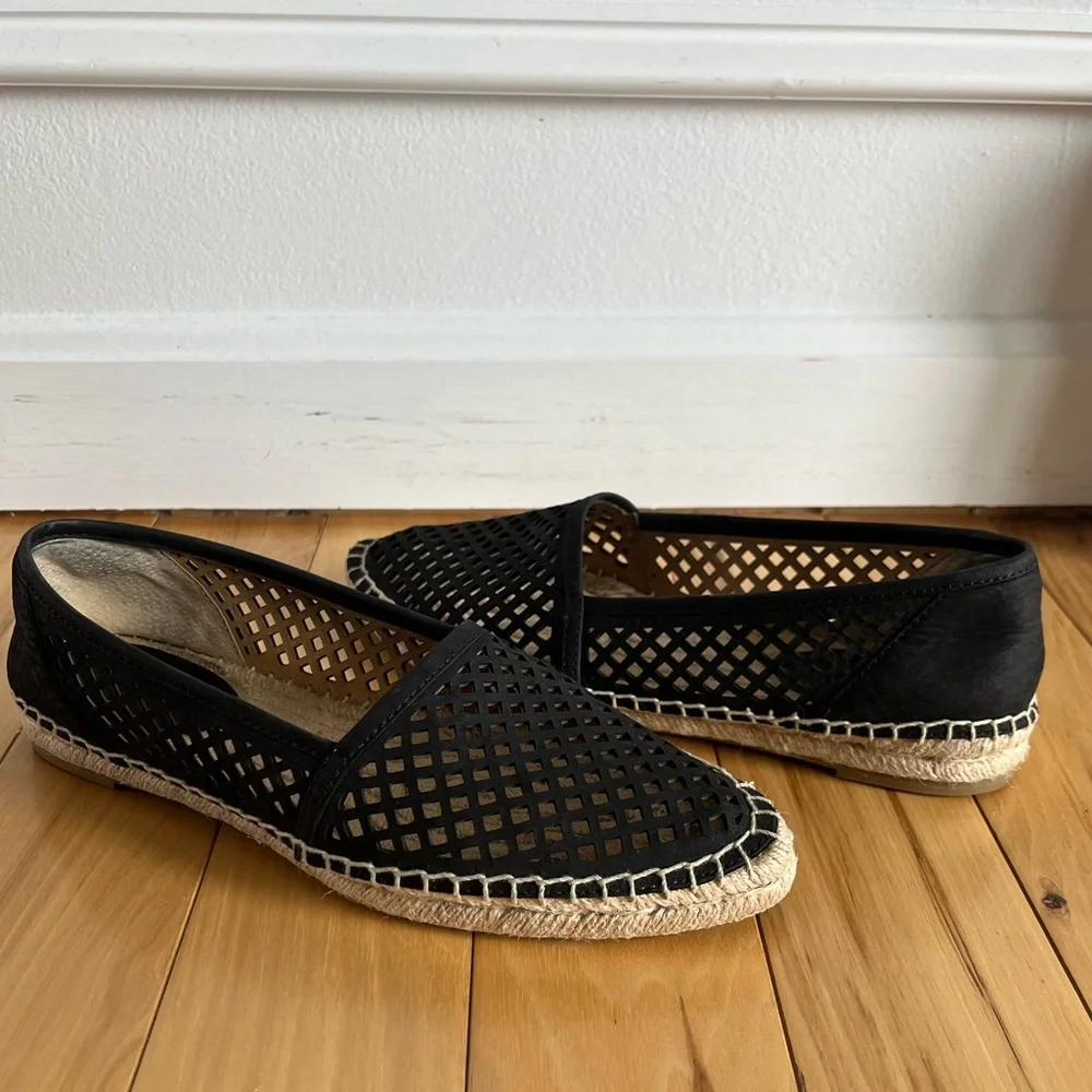 FRYE Lee A Line Perforated Espadrilles Women’s Slip on Shoes Size 8.5